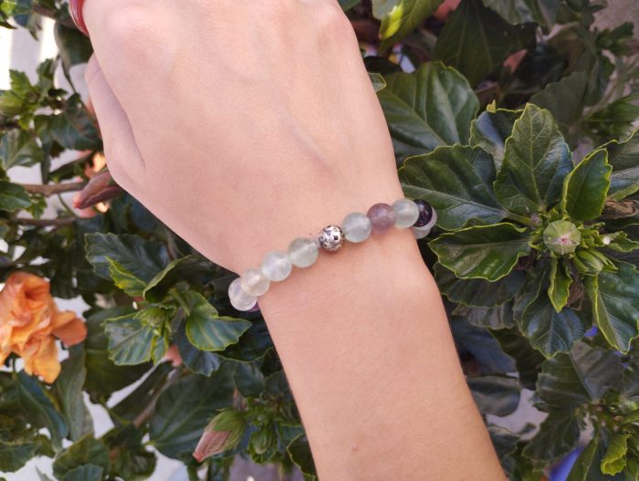 Pulseira Fluorite com Prata - Image 1