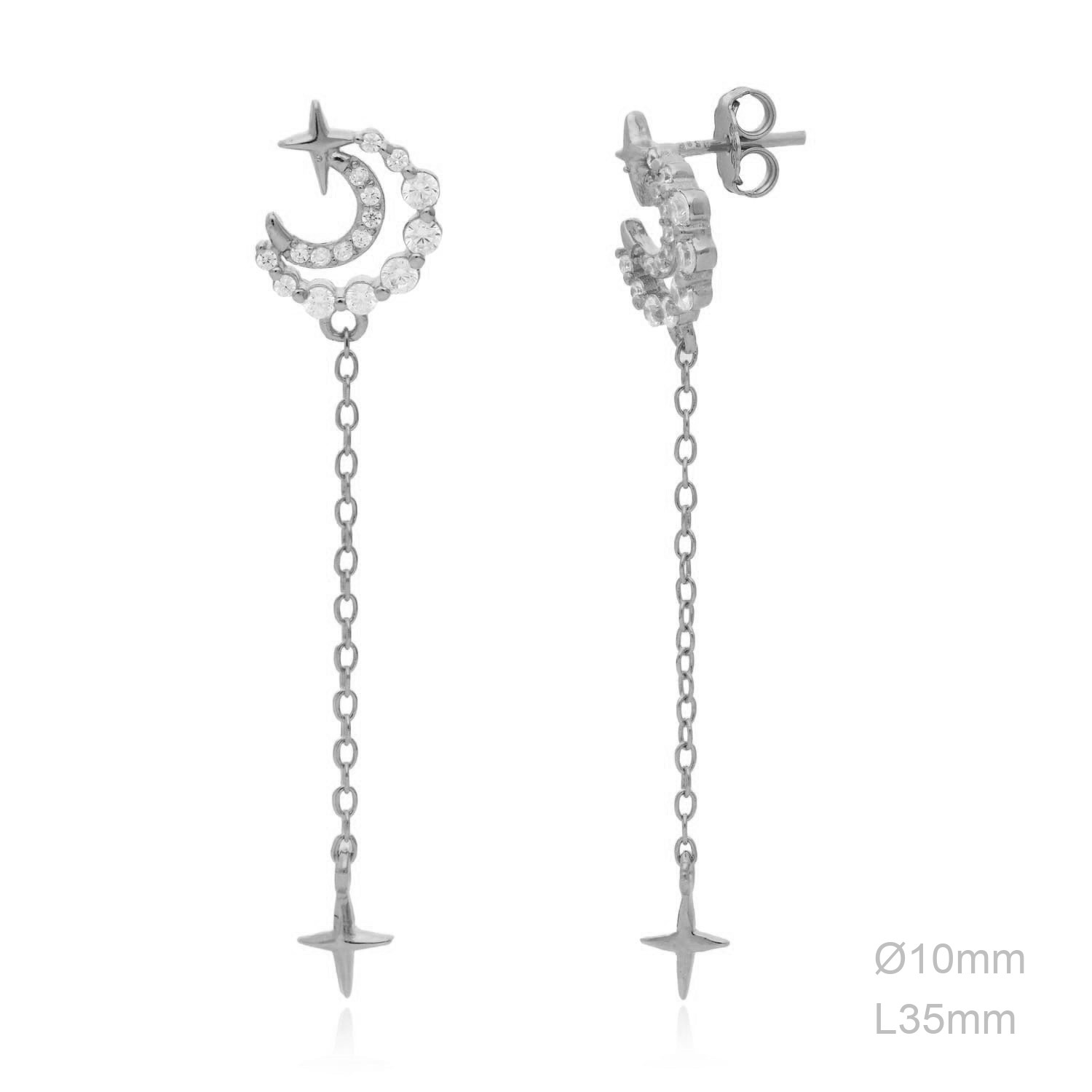 brincos-zircoes (1) Brincos Lua com zircónias - Image 2